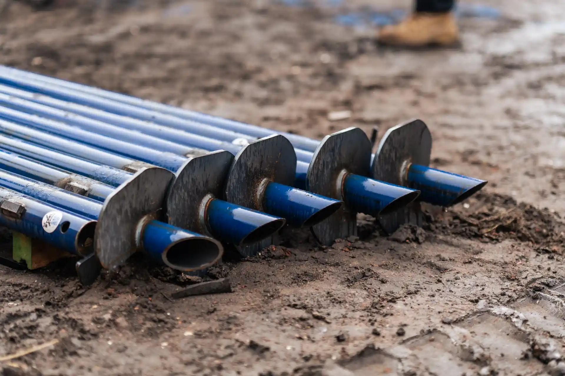 custom screw piling